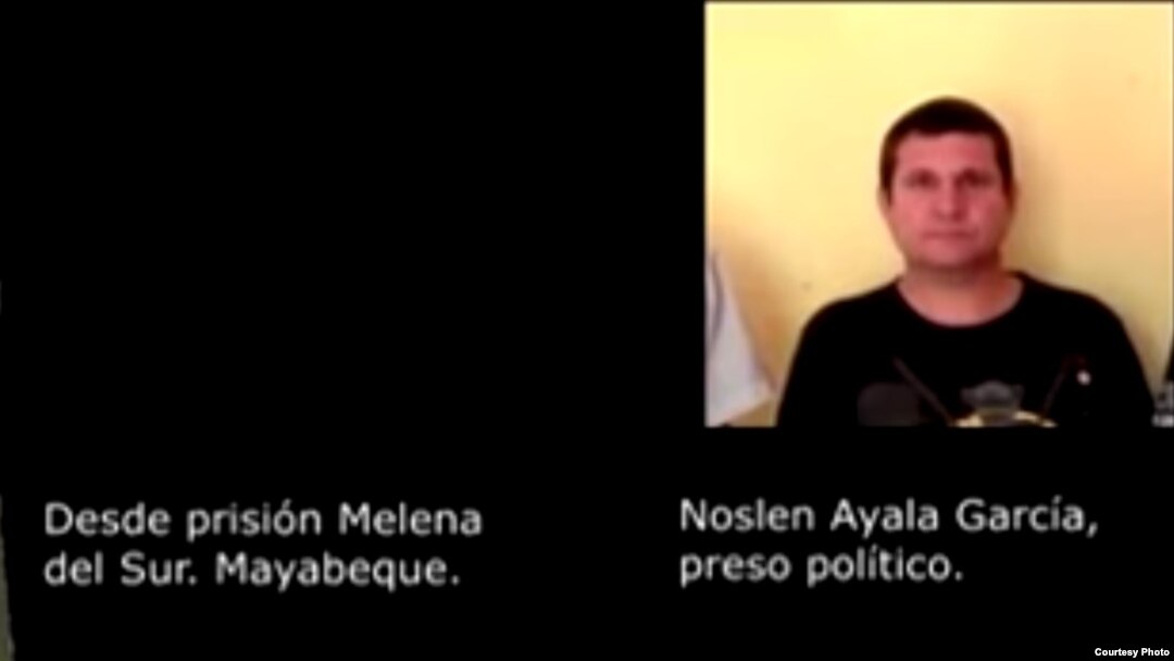 Noslén Ayala García, preso político de UNPACU, sancionado a 8 meses de prisión mientras espera un juicio desde hace 11 meses.