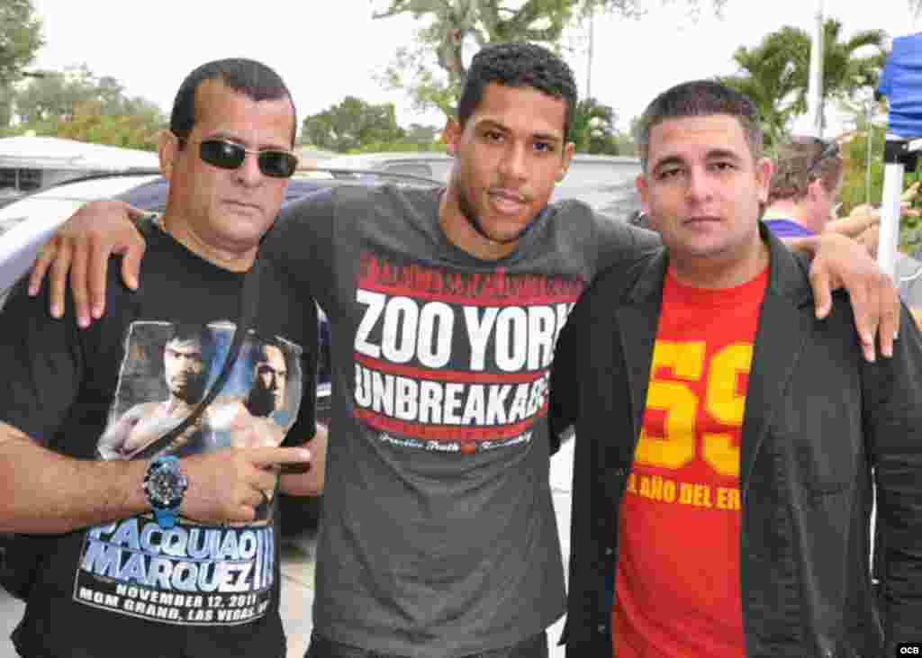 Franco - entrenador de boxeo, Yasset Torrez