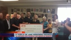 Fundación JDF16 entrega cheque que ayudará a niños de la Pequeña Habana