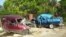 Accidemte Pontiac 55 y Citroen, Ciego de Avila