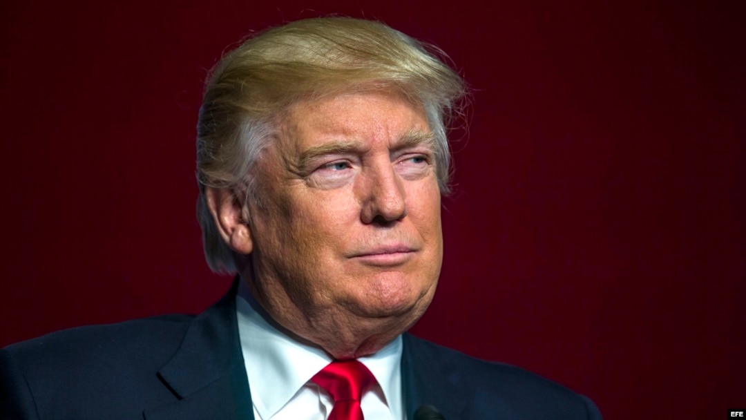 El candidato republicano a la presidencia estadounidense Donald Trump. 