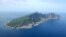 Foto de archivo que muestra una vista aérea de la Isla Uotsuri, que forma parte de las islas niponas de Senkaku. 