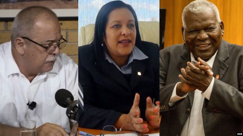 Vicente de la O Levy, ministro de Energía y Minas; Esteban Lazo, presidente del Parlamento y Mayra Arevich, ministra de Comunicaciones, entre los sancionados por EEUU.