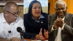 Vicente de la O Levy, ministro de Energía y Minas; Esteban Lazo, presidente del Parlamento y Mayra Arevich, ministra de Comunicaciones, entre los sancionados por EEUU. 