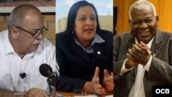 Vicente de la O Levy, ministro de Energía y Minas; Esteban Lazo, presidente del Parlamento y Mayra Arevich, ministra de Comunicaciones, entre los sancionados por EEUU. 