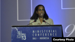 Represente de Cuba en la reunión de la OMC