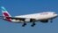 Avión de Eurowings, del grupo Deutsche Lufthansa AG.