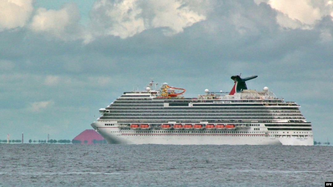 Crucero Carnival Magic impedido de entrar en Cozumel. 