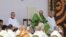 El papa Francisco celebra una misa hoy, domingo 12 de julio de 2015, en "Ñu Guazu", Paraguay. 