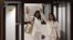 Las opositoras Laura Labrada (d), hija de la fallecida líder de las Damas de Blanco Laura Pollán, y Belkis Cantillo.