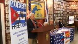 Organizaciones del exilio cubano alistan campaña "Todos por Cuba Libre"