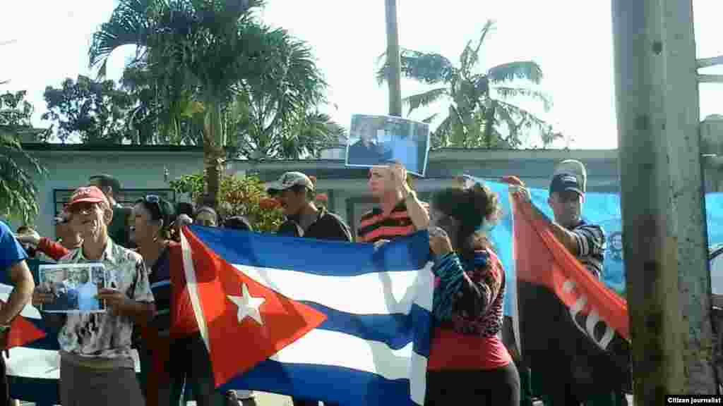 Reporta Cuba Opositores sufren asedio y actos de repudio Placetas Foto Donaida Pérez