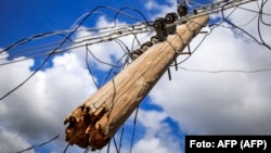 Un poste eléctrico (imagen de archivo)