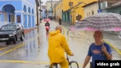 En lugares de Sancti Spiritus se han registrado hasta 300 milímetros de lluvias asociadas a la tormenta "Alberto".