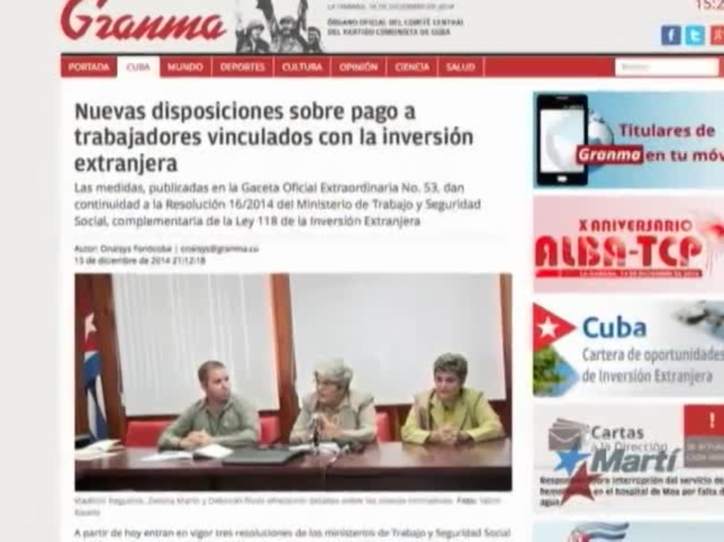 Gobierno cubano pone en vigor medida que afecta a los que cobran en moneda convertible