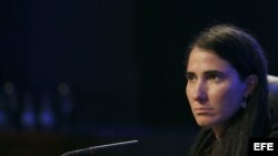 La bloguera cubana Yoani Sánchez.
