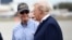 El presidente de Estados Unidos, Donald Trump, junto al senador Rick Scott en el Daytona International Speedway, el 16 de febrero de 2025 en Daytona Beach, Florida. Chris Graythen/Pool vía REUTERS