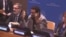El exprisionero político cubano Luis Manuel Otero Alcántara en su intervención en el evento en ONU convocado por la misión diplomática de EEUU. 