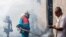 Fumigación contra los mosquitos transmisores del Zika en Venezuela