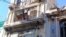 Imagen del colapso parcial del edificio de Galiano 210, entre Virtudes y Concordia, publicada por Sonia López en su cuenta de Facebook.
