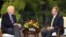 Raúl Castro reunido con el senador estadounidense Patrick Leahy.