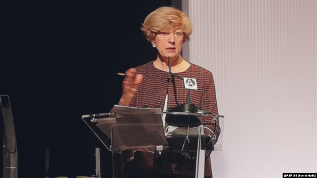 Aurora Mínguez, presidente RSF en España, dijo que "la libertad de prensa en América Latina vive una situación terrible".