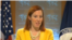 La portavoz del Departamento de Estado, Jen Psaki.