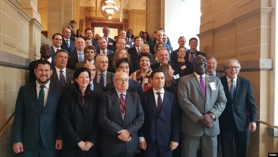 Delegaciones de ,ás de 60 países participan en la Conferencia Mundial de la Crisis Humanitaria en Venezuela.