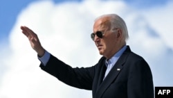 El presidente Biden en una foto tomada el 5 de julio pasado. (Saul Loeb/AFP)