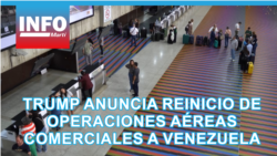 Trump anuncia reinicio de operaciones aéreas comerciales a Venezuela