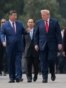 Imagen del presidente Trump en su visita a China