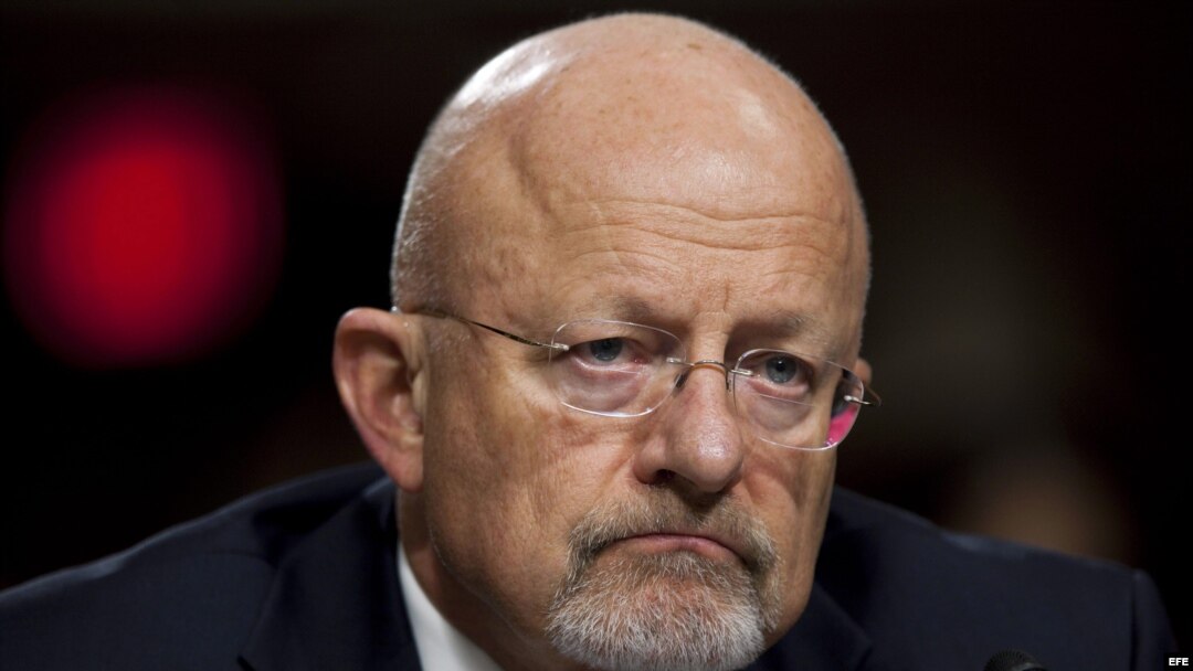 James Clapper, Director de Seguridad Nacional, en el Capitolio en Washington, DC 