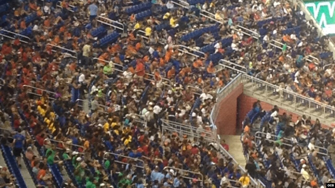 Estadio de pelota Miami Marlins.