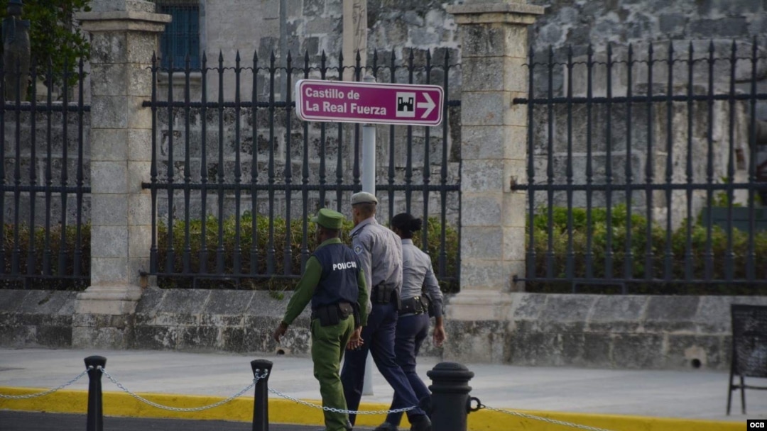 Medidas seguridad alrededor del Palacio del Segundo Cabo
