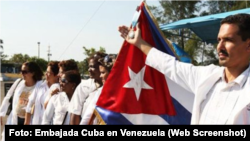 Integrantes de la Misión Barrio Adentro en Venezuela en una imagen de archivo