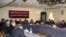 Foto de archivo de opositores sirios reunidos en Damasco en enero de 2013. 