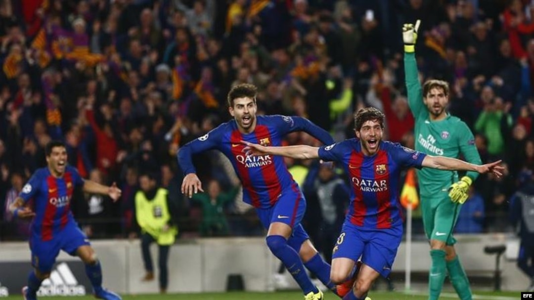 FC Barcelona venció al PSG.