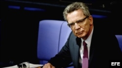 Thomas de Maizière, ministro alemán de Interior.