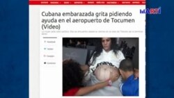 Cubana embarazada y con 3 hijos pide asilo en Panamá