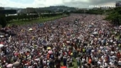 Disturbios durante varias protestas en Venezuela
