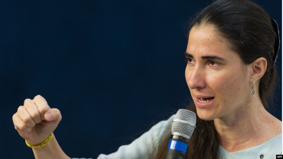 Yoani Sánchez. Fundadora del diario independiente 14ymedio.