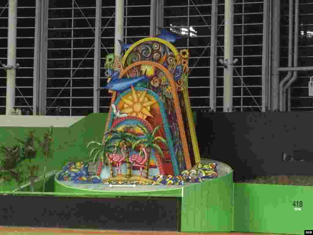 El estadio de los Marlins