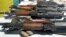 Fotografía de archivo de armas de fuego.