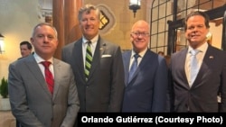 Orlando Gutiérrez se reúne con importantes funcionarios de EEUU y con el presidente de Chile , José Antonio Kast.