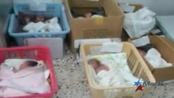 Bebés en cajas de cartón son el rostro de la crisis de salud en Venezuela