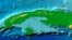 Mapa del Centro Nacional de Investigaciones Sismológicas de Cuba.