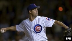 El pitcher Greg Maddux. Foto de archivo