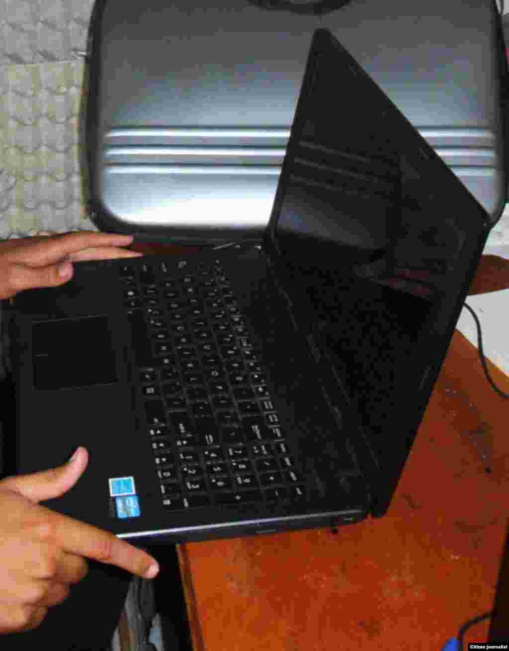 Asi hace sus reportes ciudadanos Ridel Brea