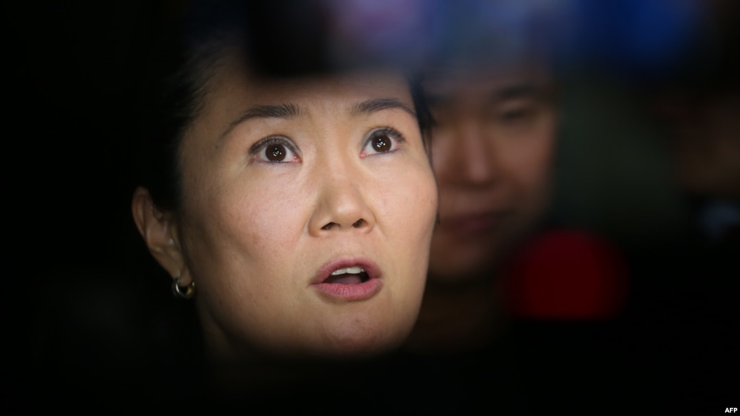 Keiko Fujimori. 