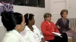 Damas de Blanco se reúnen en España con instituciones pro derechos humanos